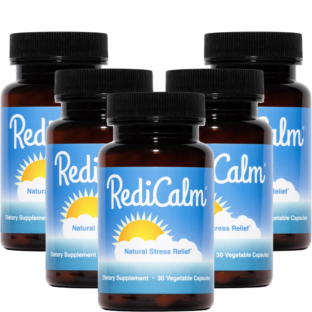 RediCalm Natural Stress Relief and Calming Supplement, Vegan, Gluten-Free