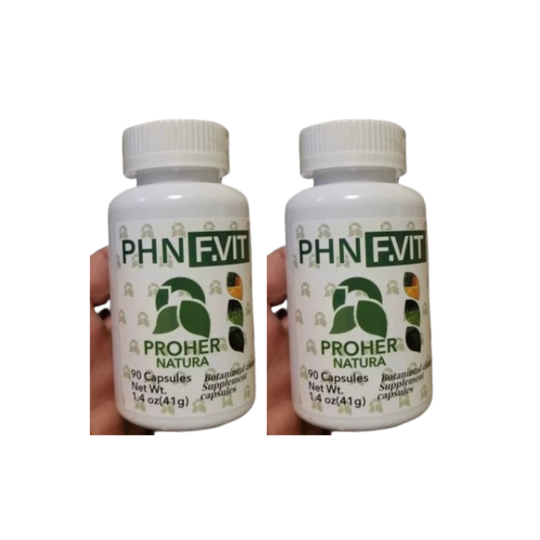 PROHER NATURA PHN Figure F VIT – 100% Natural Fat Burner (90 Capsules)