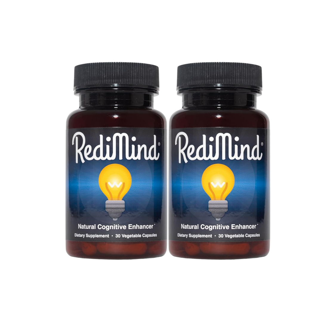 RediMind – Natural Cognitive Enhancement Supplement for Memory, Focus & Mental Clarity