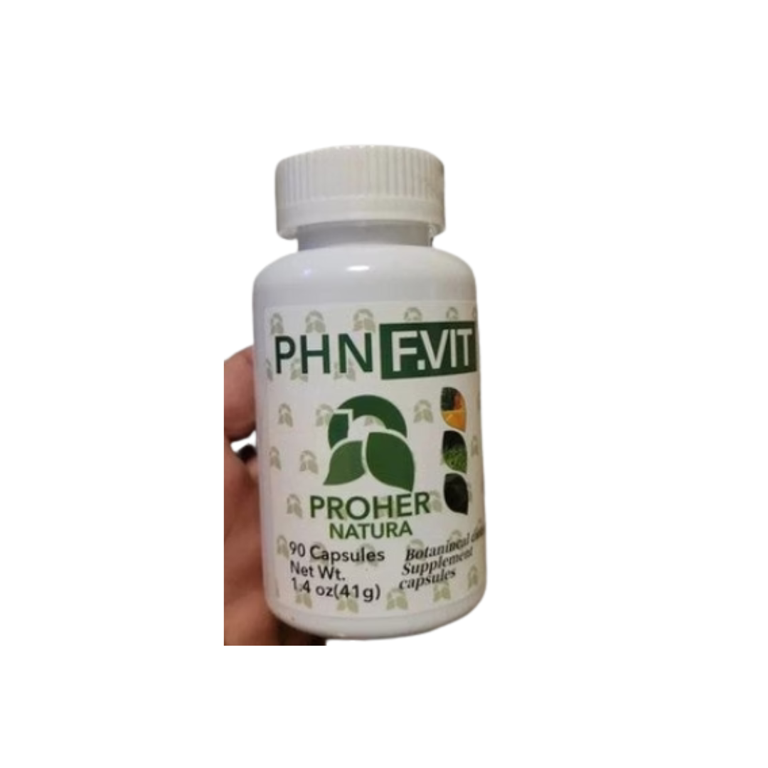 PROHER NATURA PHN Figure F VIT – 100% Natural Fat Burner (90 Capsules)