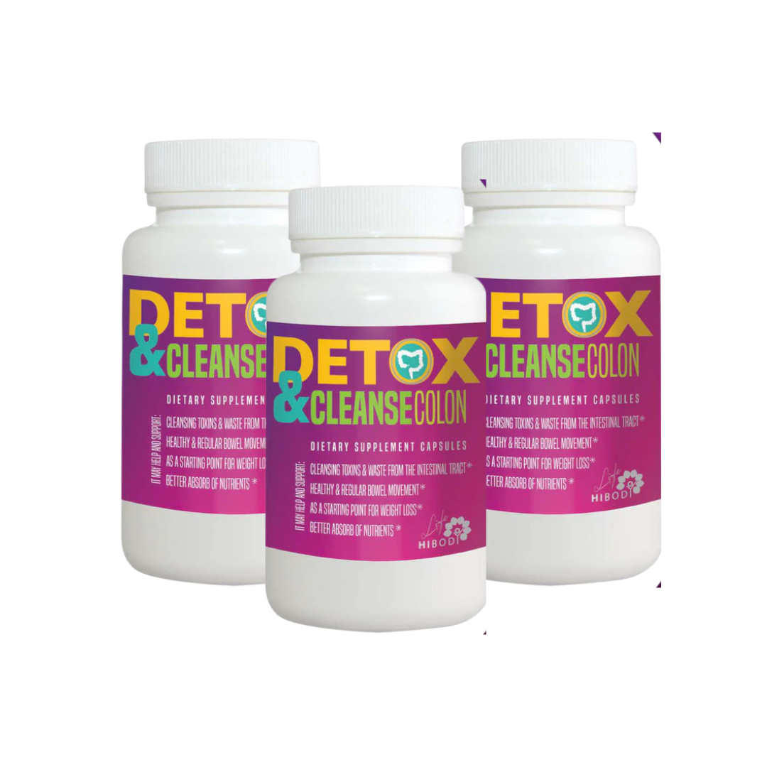 Detox & Cleanse Colon by Hibody (Excellent Product-Fast Results-Brand New)