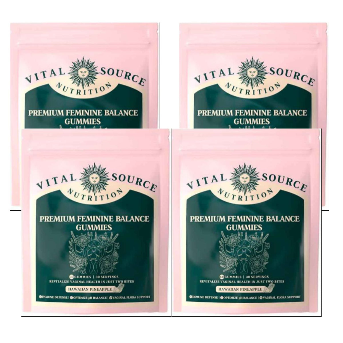 Vital Source Nutrition Premium Feminine Balance Gummies – 60 Gummies