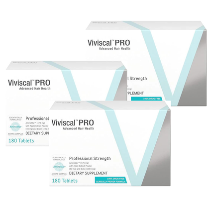 Viviscal Pro Advanced Hair Health 180 Tablets – Professional-Grade Support for Thicker, Healthier Hair
