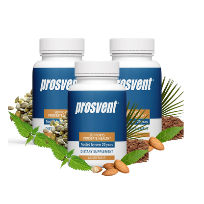 Prosvent Advanced Men's Prostate Support – Natural Formula for Urinary Health &amp; Wellness