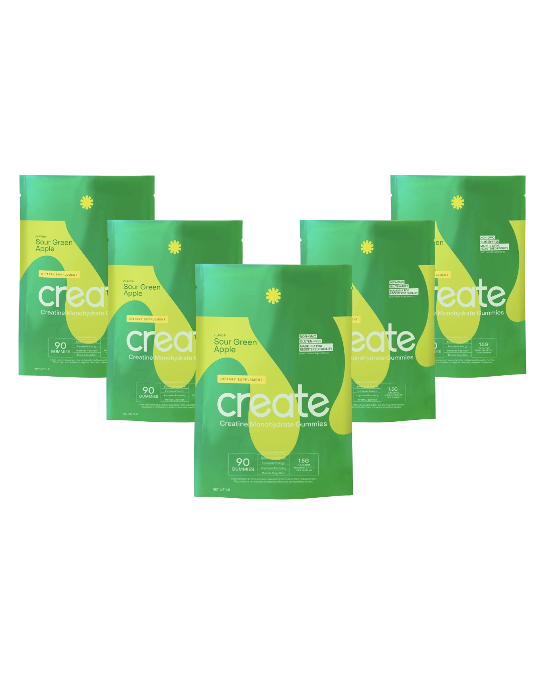 Create Creatine Monohydrate Gummies for Men & Women - EA Supplements