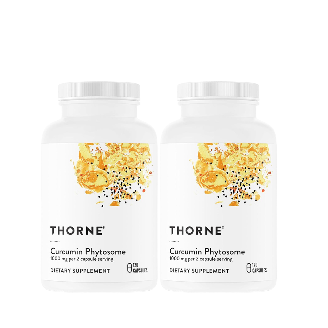 THORNE Curcumin Phytosome 1000 mg (Meriva) – Advanced High-Absorption Support for Whole-Body Wellness