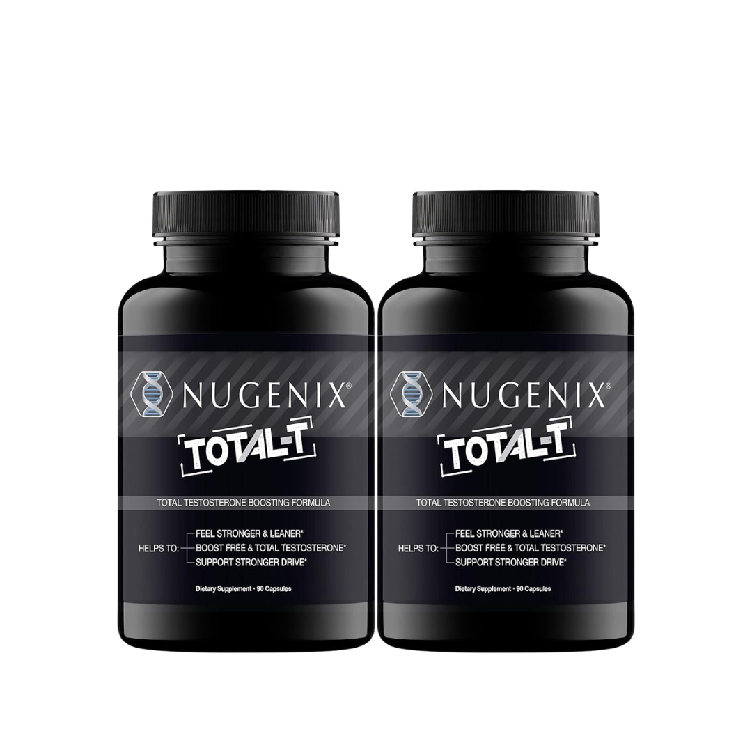 Nugenix Total-T – Free and Total Testosterone Booster Supplement for Men (90 Count)