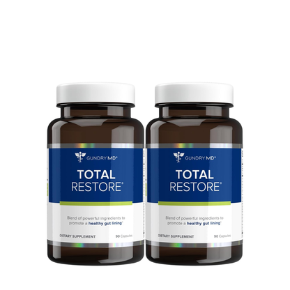 Gundry MD Total Restore – Advanced Gut Lining Support for Digestive &amp; Immune Wellness (90 Capsules)