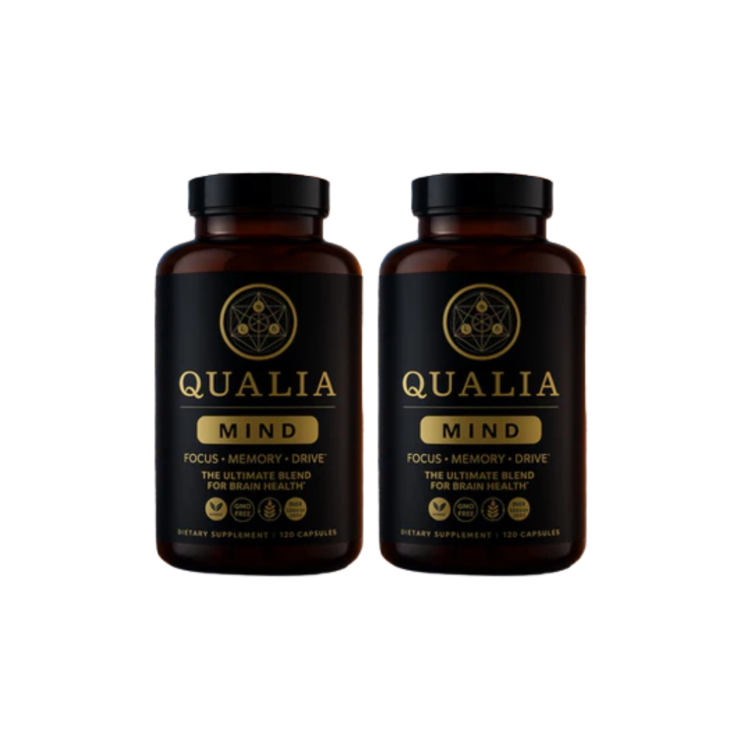 Authentic Qualia Mind Supplement Blend – Advanced Brain Health & Cognitive Performance Support (120 Capsules)