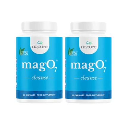 NB Pure Magnesium & Potassium Cleanse Capsules – 180 Count | Digestive & Gentle Nighttime Cleanse