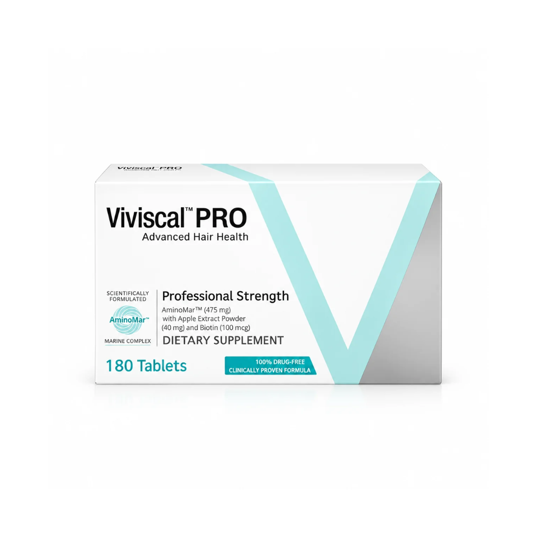 Viviscal Pro Advanced Hair Health 180 Tablets – Professional-Grade Support for Thicker, Healthier Hair