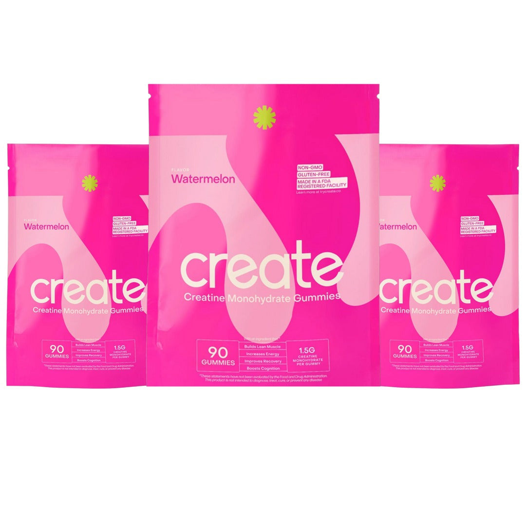 Create Creatine Monohydrate Gummies for Men & Women - EA Supplements