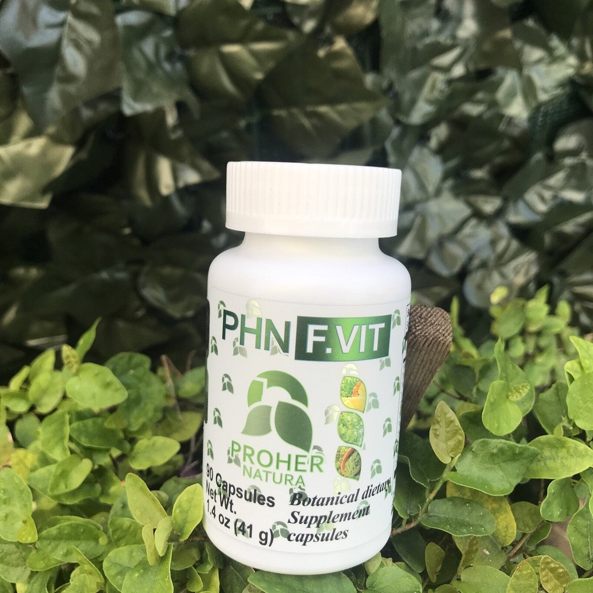 PROHER NATURA PHN Figure F VIT – 100% Natural Fat Burner (90 Capsules)