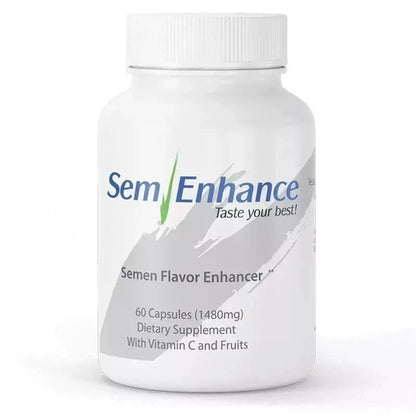 Semenhance Best Semen Flavor Enhancer – 60 Capsules | Natural Fruity Taste Formula (Pack of 2)