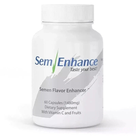 Semenhance Best Semen Flavor Enhancer – 60 Capsules | Natural Fruity Taste Formula (Pack of 2)
