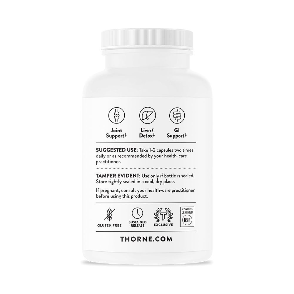 Thorne Research Meriva-SF Soy-Free Sustained-Release Curcumin Phytosome – 120 Capsules